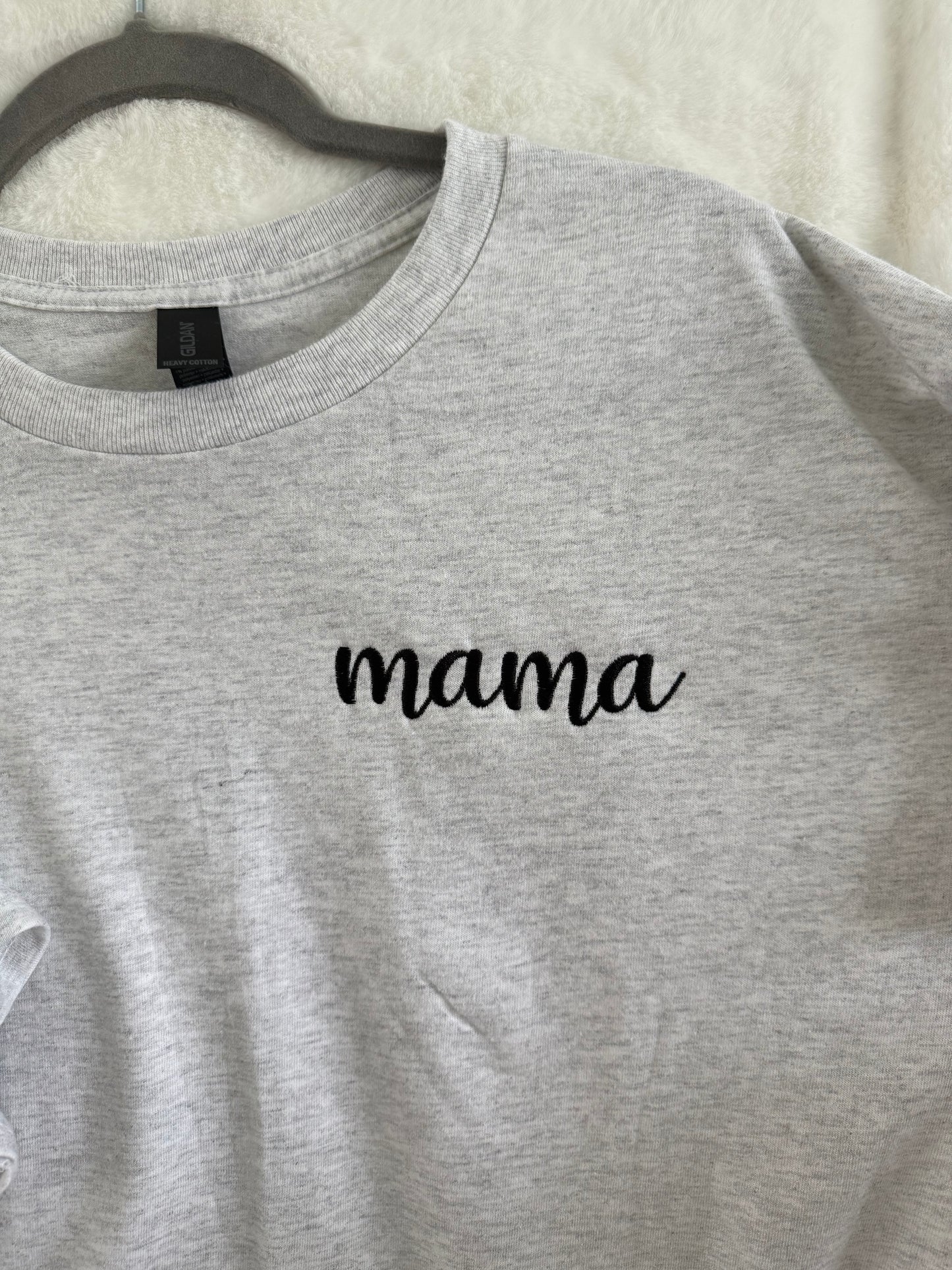 Simple Customized MAMA t-shirt