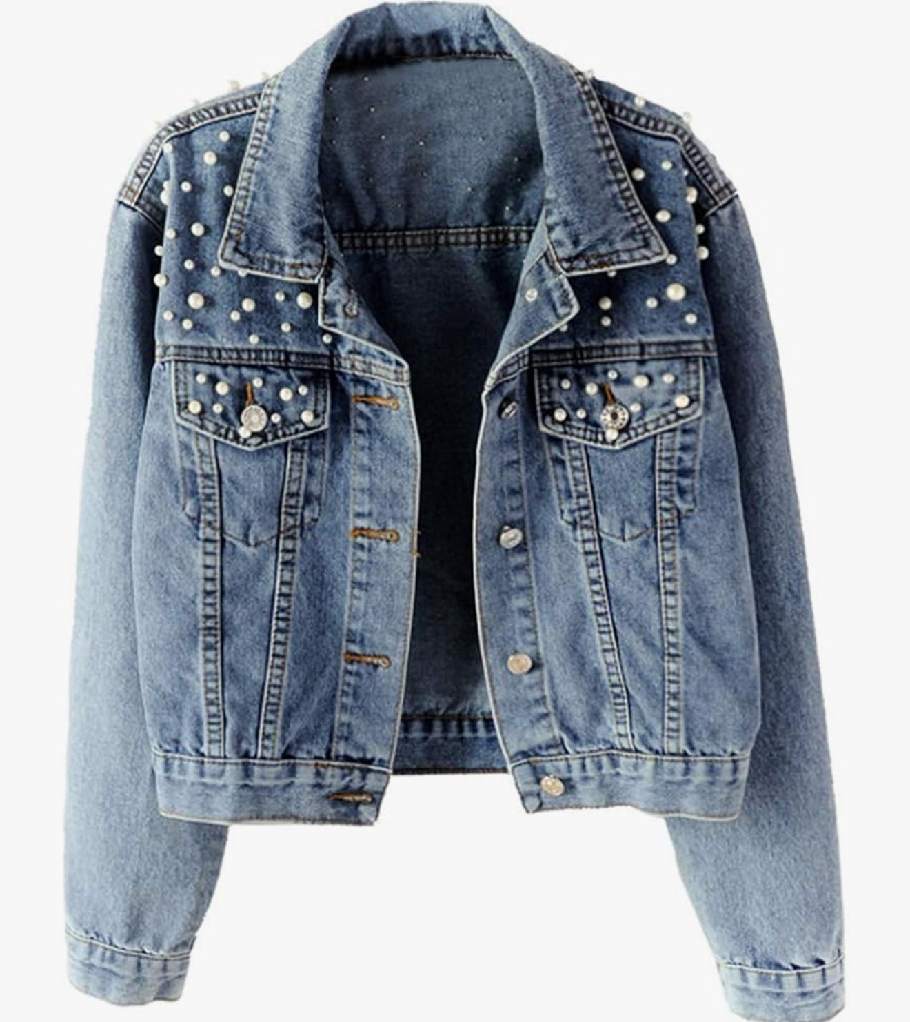 Custom Bride Jean Jacket