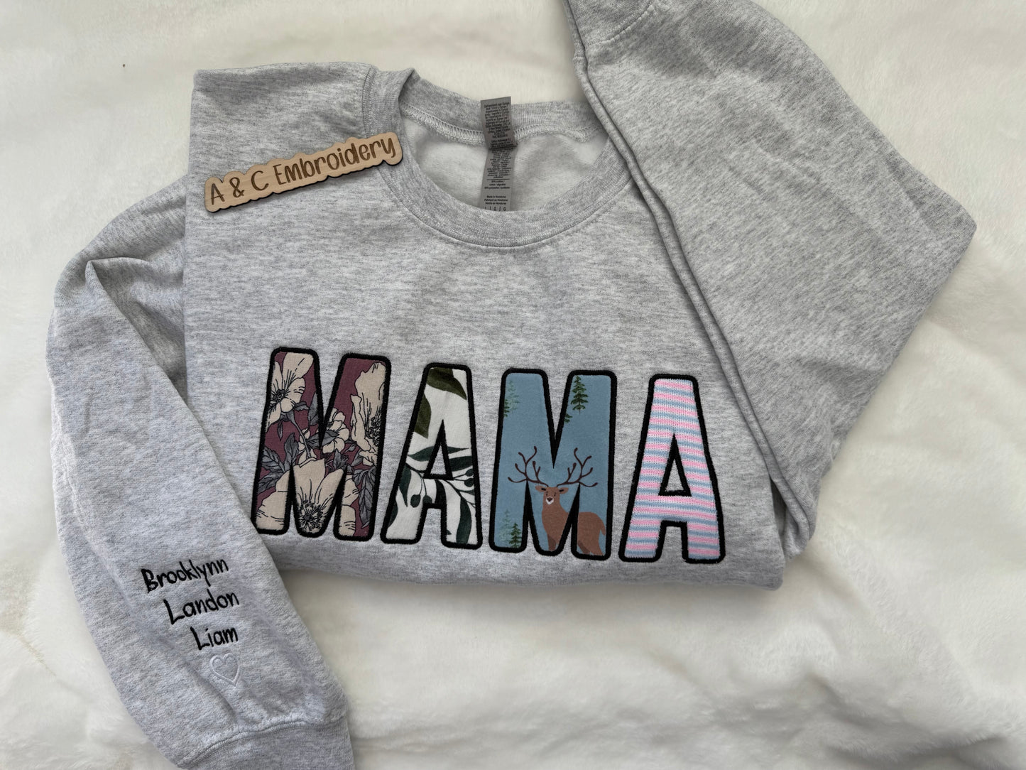 MAMA Onesie Keepsake Crewneck