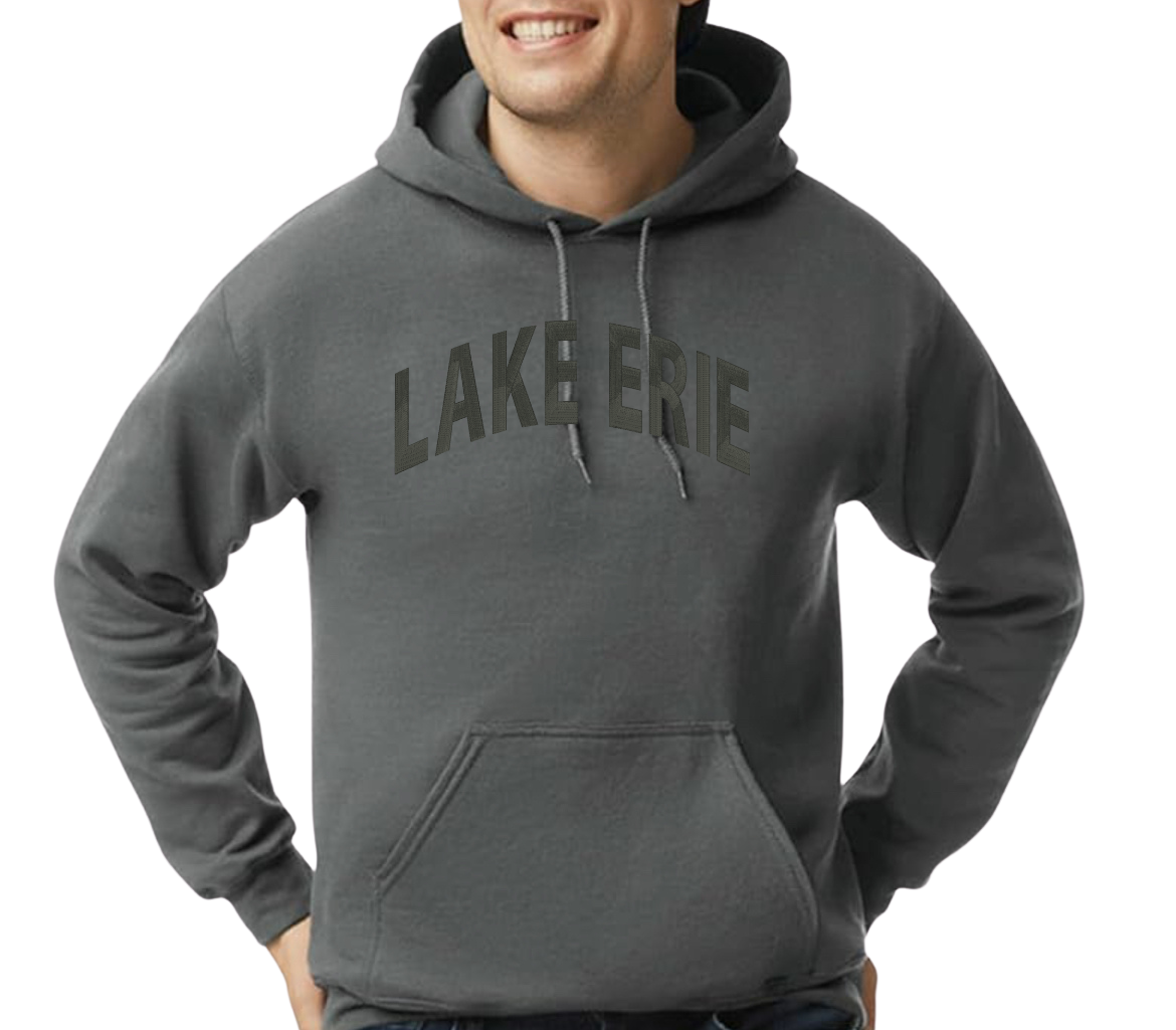 LAKE ERIE Embroidered Crewneck